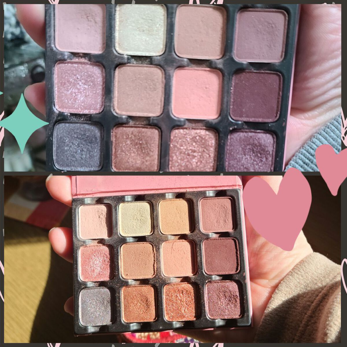 Paris EDIT Eye Shadow Palette/VISEART/アイシャドウパレットを使ったクチコミ（1枚目）
