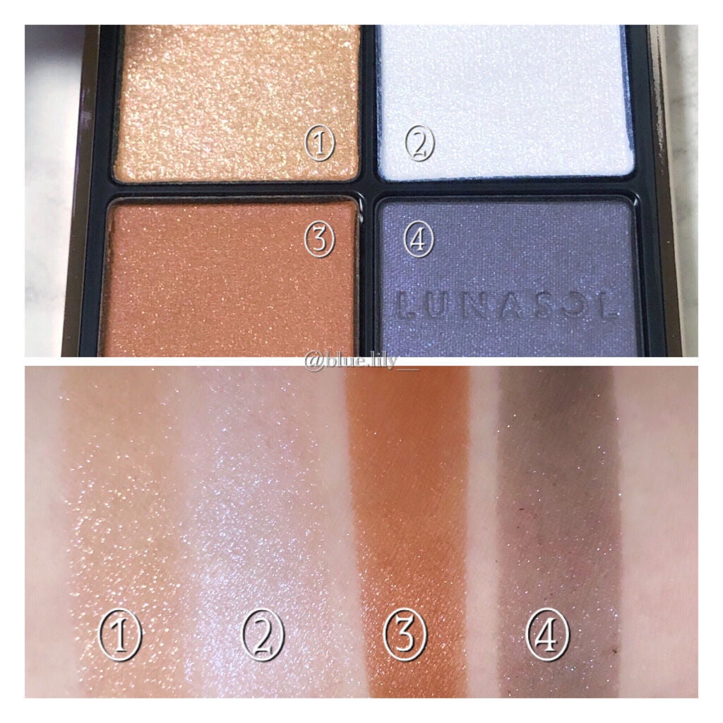 アイカラーレーション/LUNASOL/アイシャドウパレットを使ったクチコミ(6枚目)