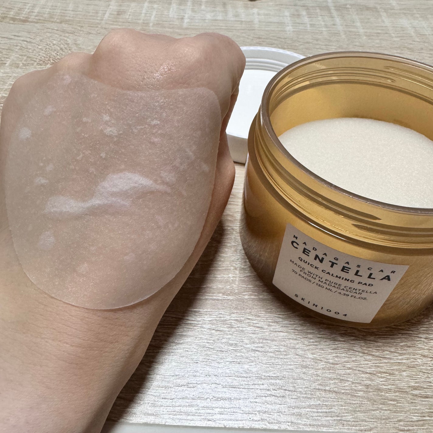 ゆっこっぺぱん on LIPS 「センテラクイックカーミングパッド✼••┈┈••✼••┈┈••✼..」(2枚目)