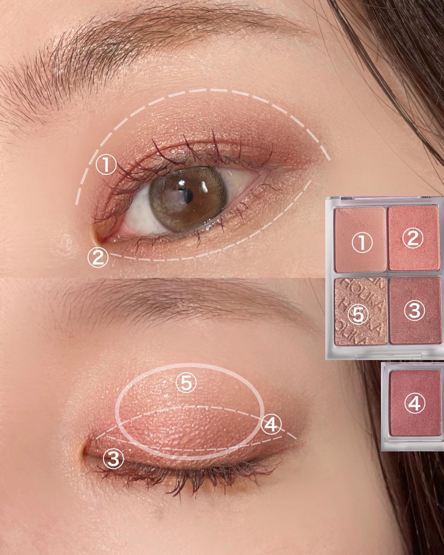 メロウレイヤリング スティックシャドウ/HOLIKA HOLIKA/スティックアイシャドウを使ったクチコミ（2枚目）