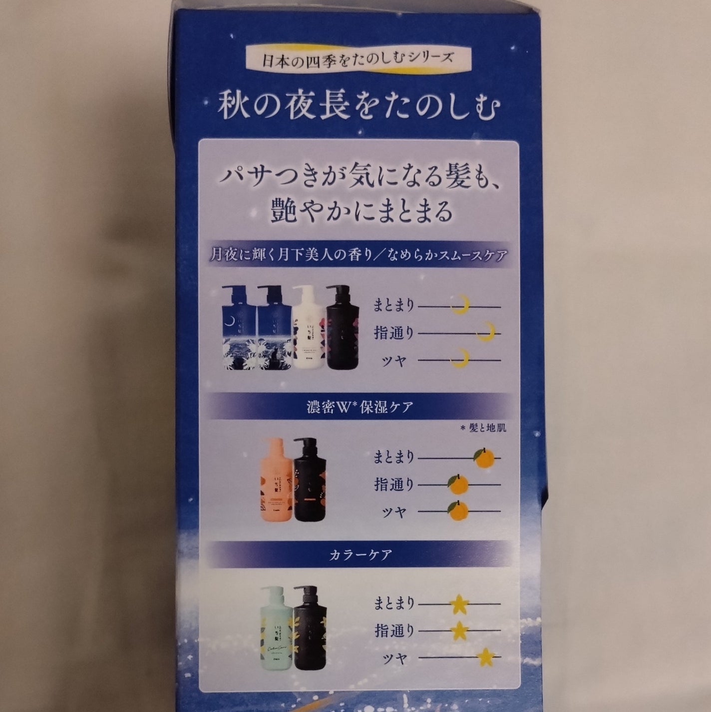 シャンプー&コンディショナー(月夜に輝く月下美人の香り)/いち髪/市販シャンプーを使ったクチコミ(3枚目)