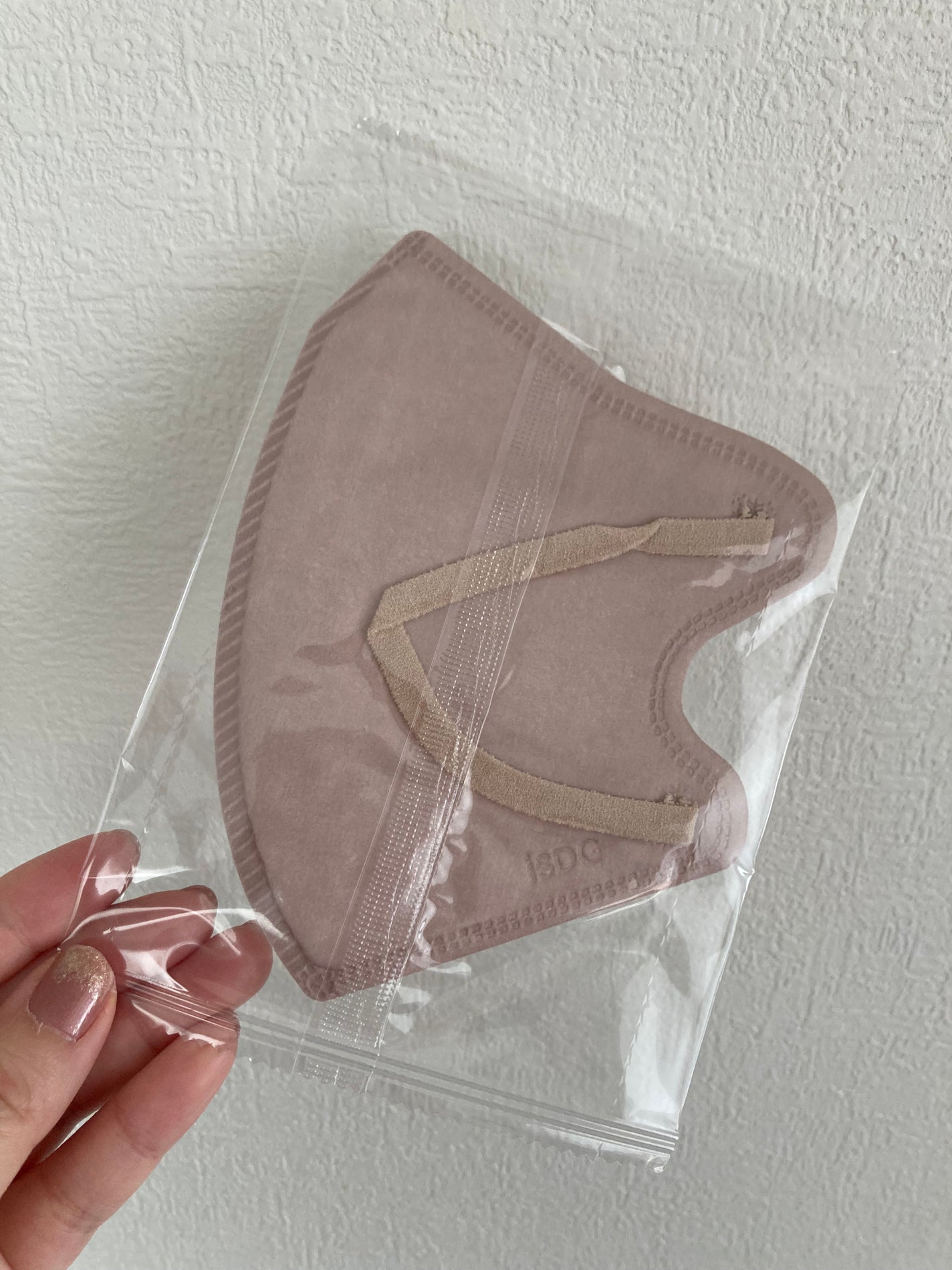 立体型スパンレース不織布カラーマスク/ISDG 医食同源ドットコム/マスクを使ったクチコミ(3枚目)