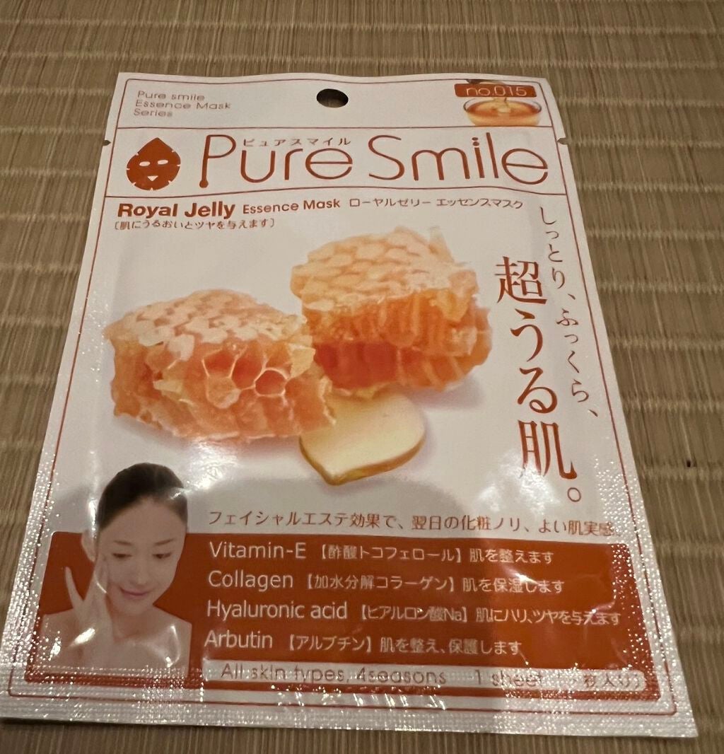 ローヤルゼリー/Pure Smile/シートマスク・パックを使ったクチコミ(1枚目)