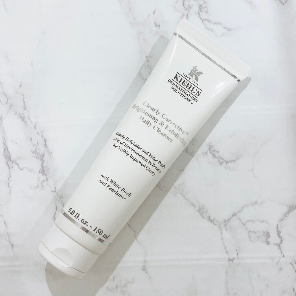 キールズ DS クリアリーホワイト エクスフォリエーティング クレンザー/Kiehl's/洗顔フォームを使ったクチコミ(1枚目)