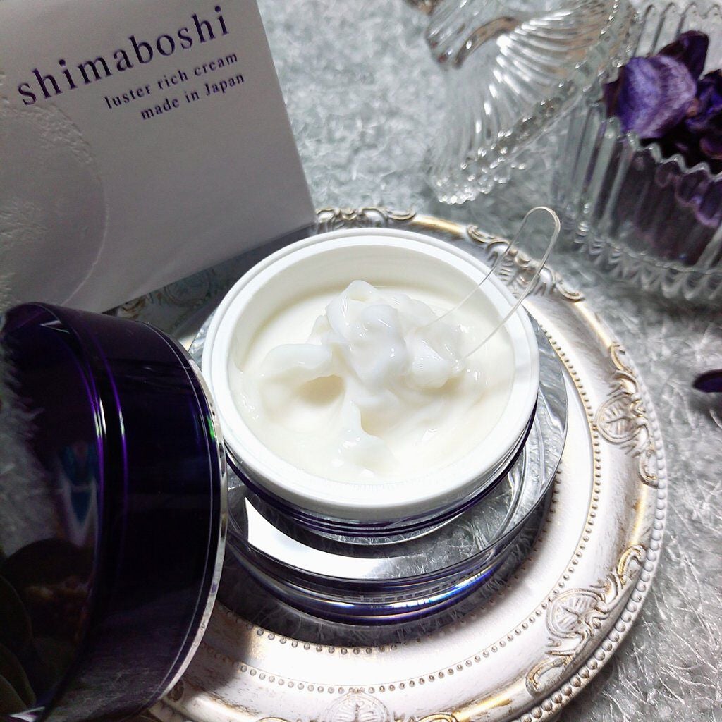 ラスターリッチクリーム/shimaboshi/フェイスクリームを使ったクチコミ(3枚目)