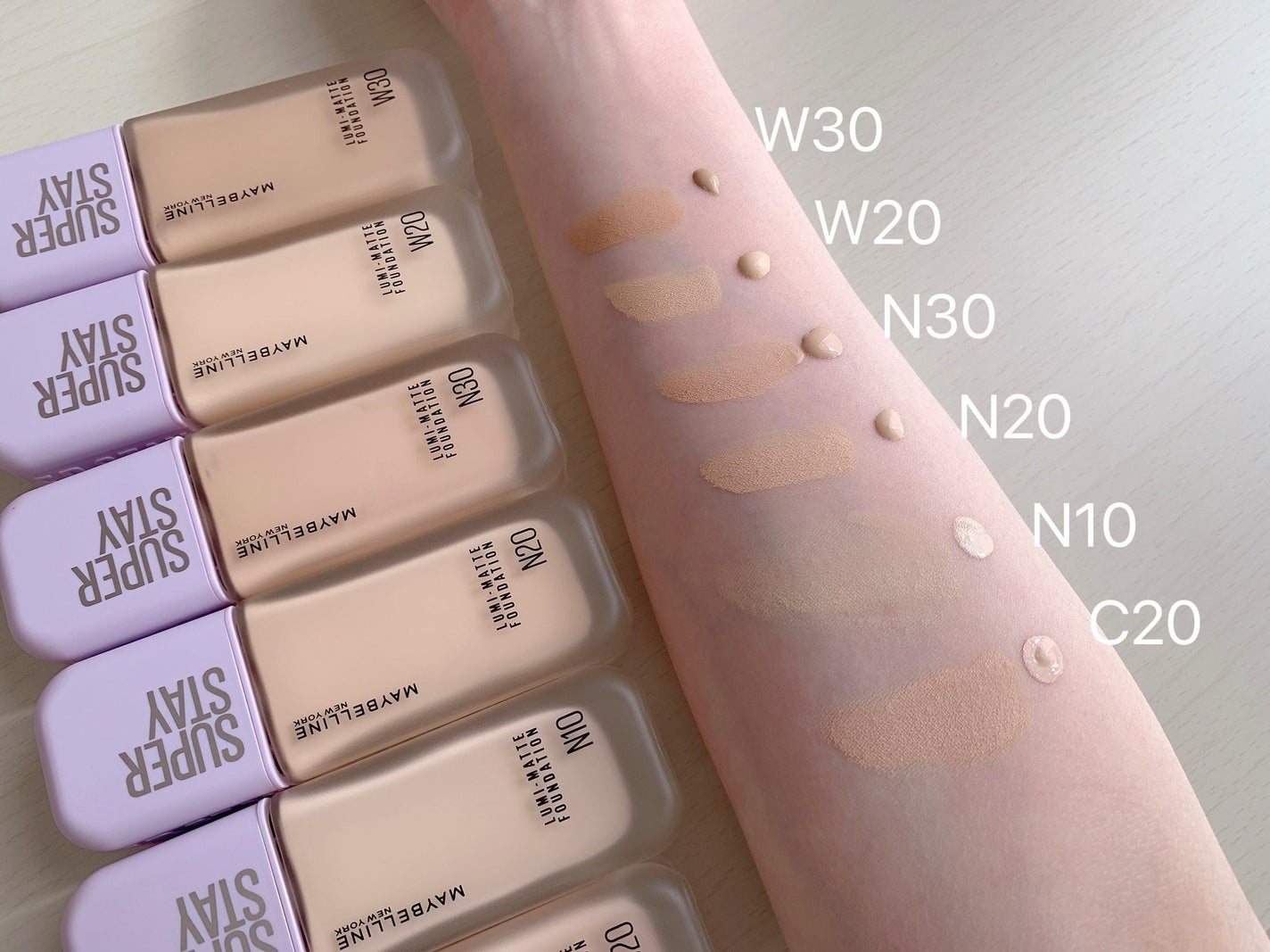 SPステイ ルミマット リキッド ファンデーション/MAYBELLINE NEW YORK/リキッドファンデーションを使ったクチコミ(2枚目)