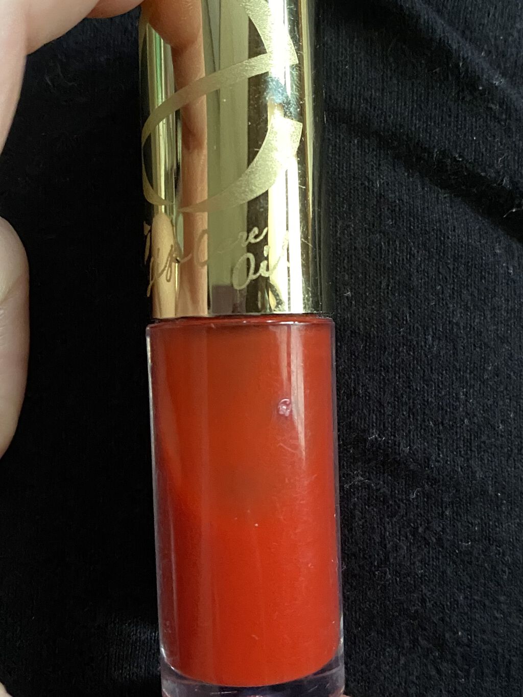 リップケアオイル LO04 トマトレッド/excel/リップグロスを使ったクチコミ（1枚目）