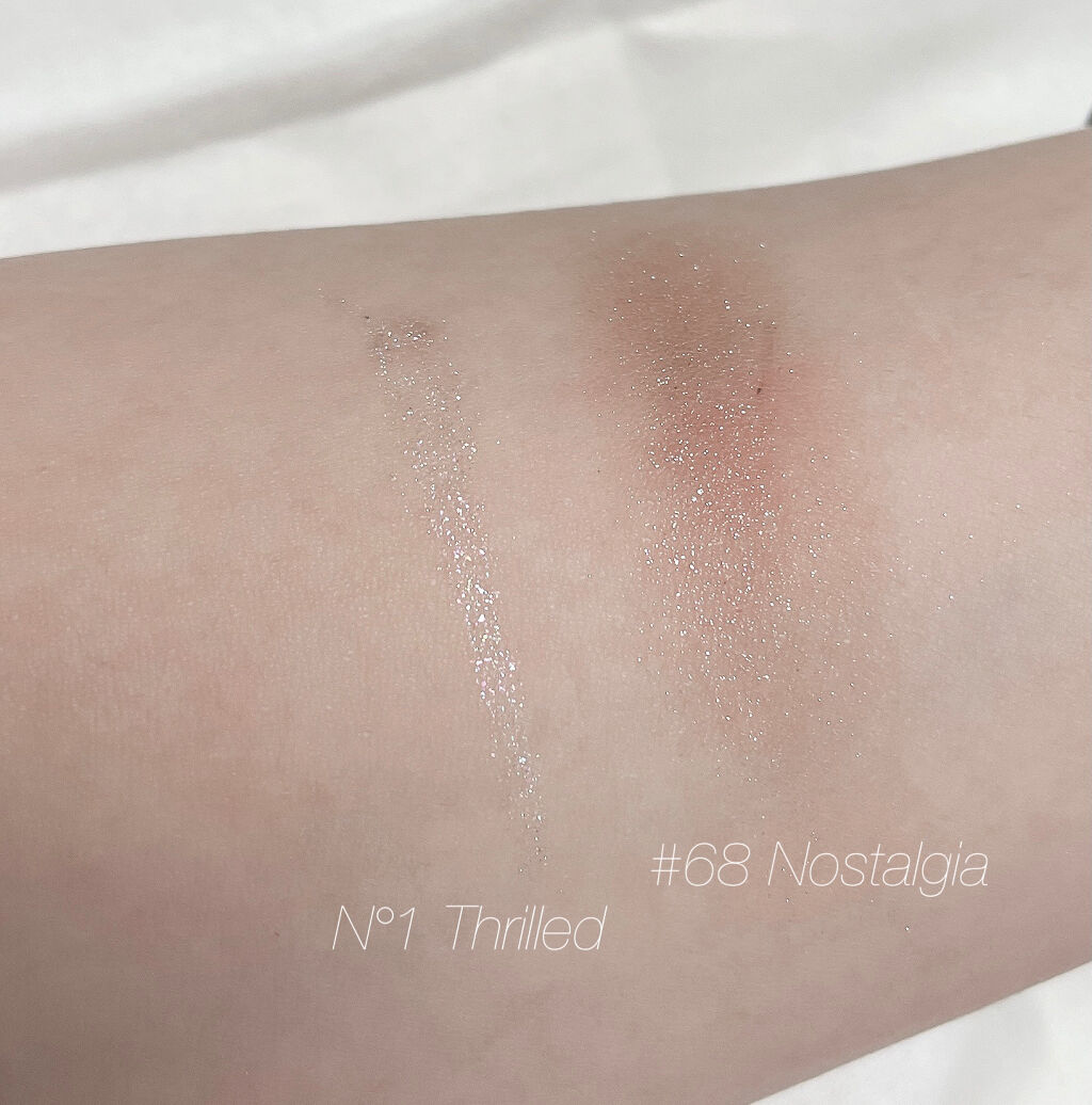 プリティー イージーグリッタースティック/unleashia/グリッターを使ったクチコミ（3枚目）