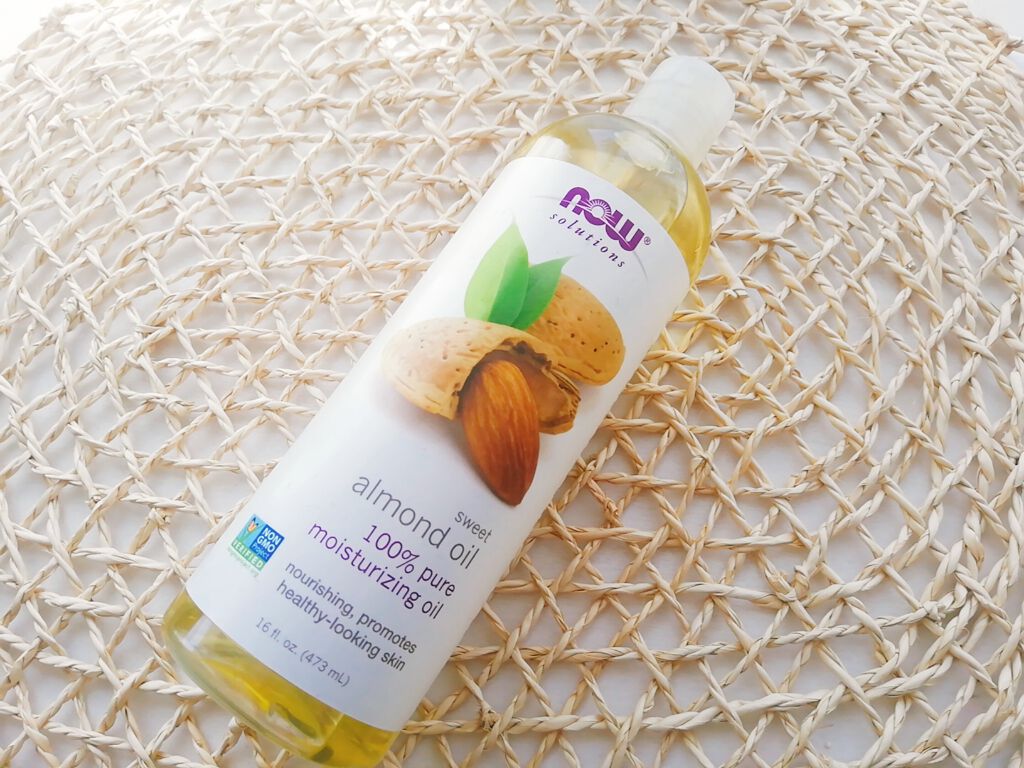 Sweet Almond Oil/Now Foods/フェイスオイルを使ったクチコミ（1枚目）