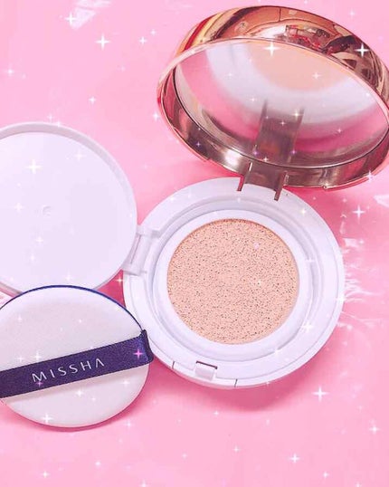 M クッション ファンデーション(モイスチャー)/MISSHA/クッションファンデーションを使ったクチコミ(2枚目)