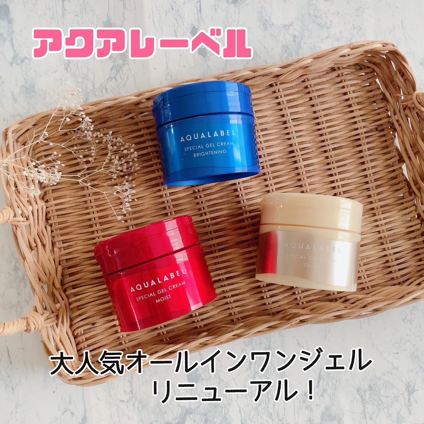 スペシャルジェルクリーム EX(モイスト)/アクアレーベル/オールインワン化粧品を使ったクチコミ（1枚目）