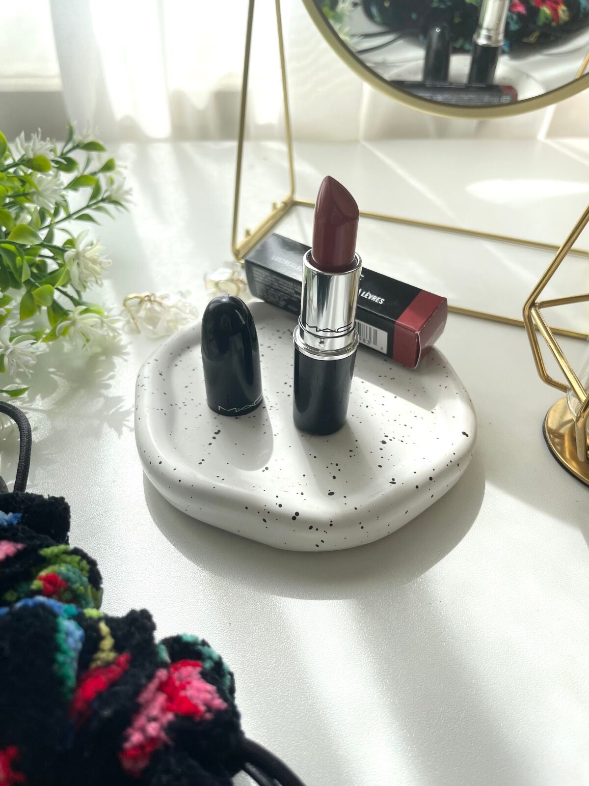 ラスターガラス リップスティック/M・A・C/口紅を使ったクチコミ(2枚目)