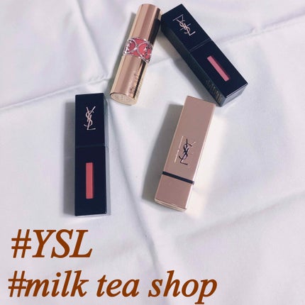 ルージュ ヴォリュプテ シャイン/YVES SAINT LAURENT BEAUTE/口紅を使ったクチコミ(1枚目)