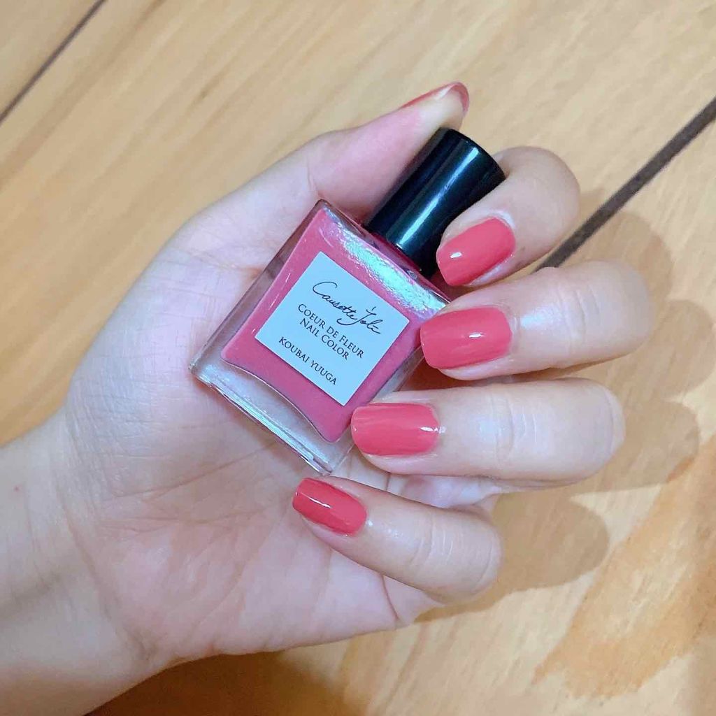 Coeur de Fleur Nail Color HIMAWARI OMOISOMERU 【ひまわりおもいそめる】/Causette.Joli/マニキュアを使ったクチコミ（2枚目）