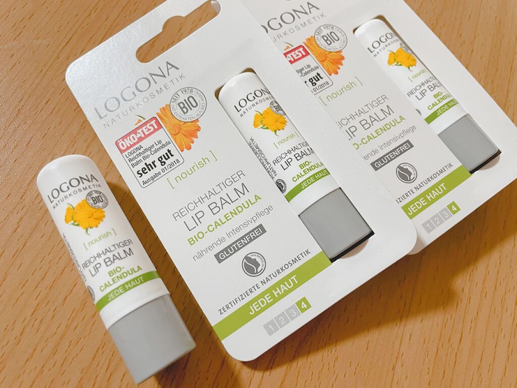 リップクリーム キャレンデュラ/ロゴナ/リップクリームを使ったクチコミ(2枚目)