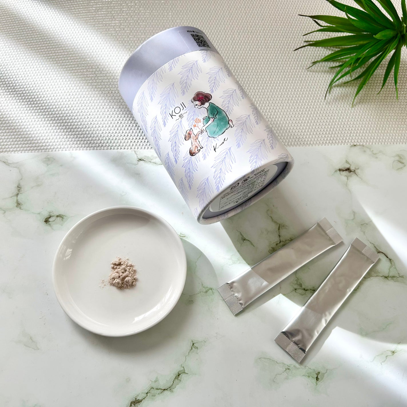 KOJI 整 家族みんなのための熟成麹発酵パウダー/Knot/バランス栄養食を使ったクチコミ(5枚目)