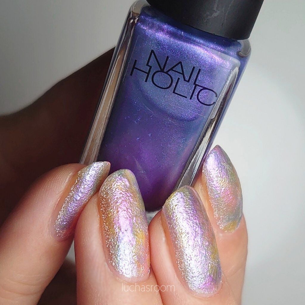 ネイルホリック フローズンシュガー/ネイルホリック/マニキュアを使ったクチコミ(4枚目)