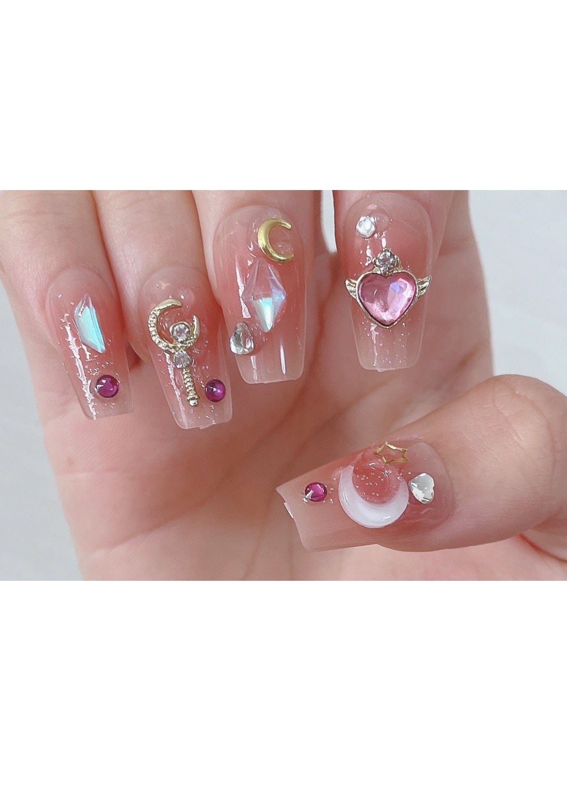 ネイルチップ/SHEIN/ネイルチップ・パーツを使ったクチコミ(2枚目)