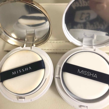 M クッション ファンデーション(モイスチャー)/MISSHA/クッションファンデーションを使ったクチコミ(2枚目)