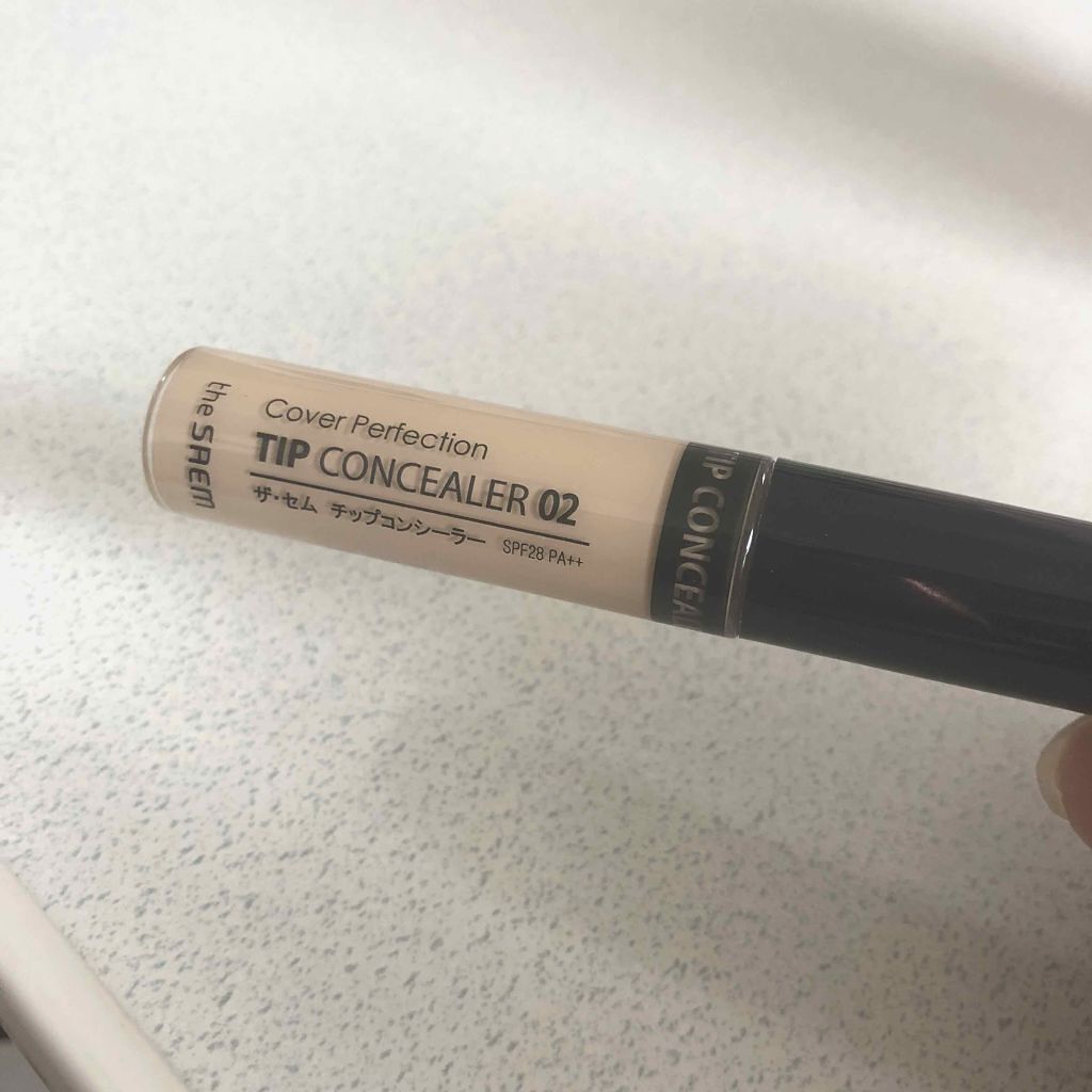 カバーパーフェクション チップコンシーラー/the SAEM/リキッドコンシーラーを使ったクチコミ（1枚目）
