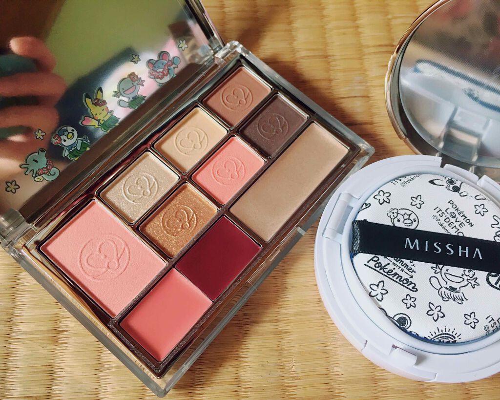 M クッション ファンデーション(モイスチャー)/MISSHA/クッションファンデーションを使ったクチコミ(2枚目)