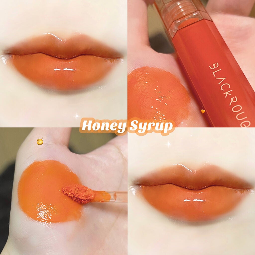 HALF&HALF WATER TINT /BLACK ROUGE/リップグロスを使ったクチコミ(1枚目)