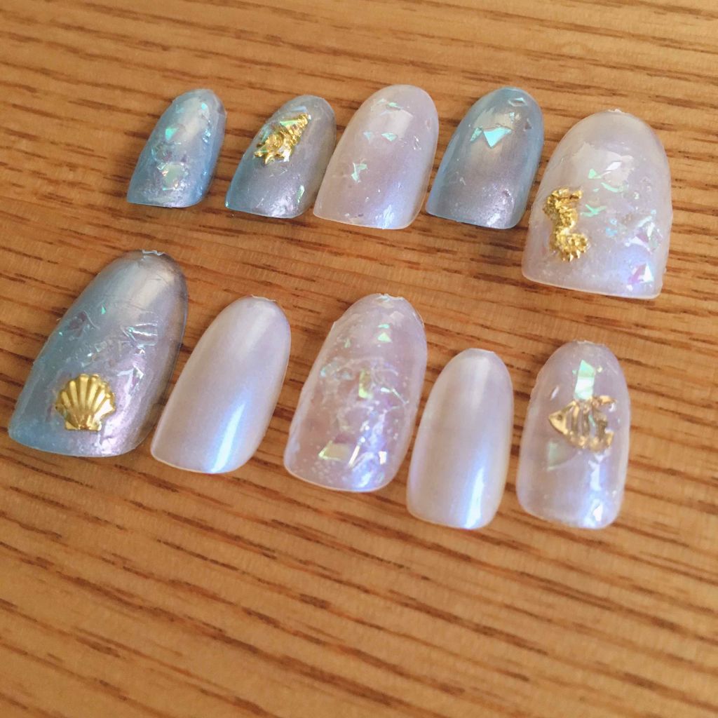 ネイルチップオーバルタイプ/DAISO/ネイルチップ・パーツを使ったクチコミ(3枚目)