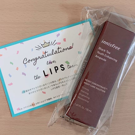 ブラックティー ユース セラム/innisfree/美容液を使ったクチコミ(7枚目)