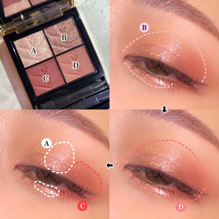 クチュール ミニ クラッチ/YVES SAINT LAURENT BEAUTE/アイシャドウパレットを使ったクチコミ(5枚目)