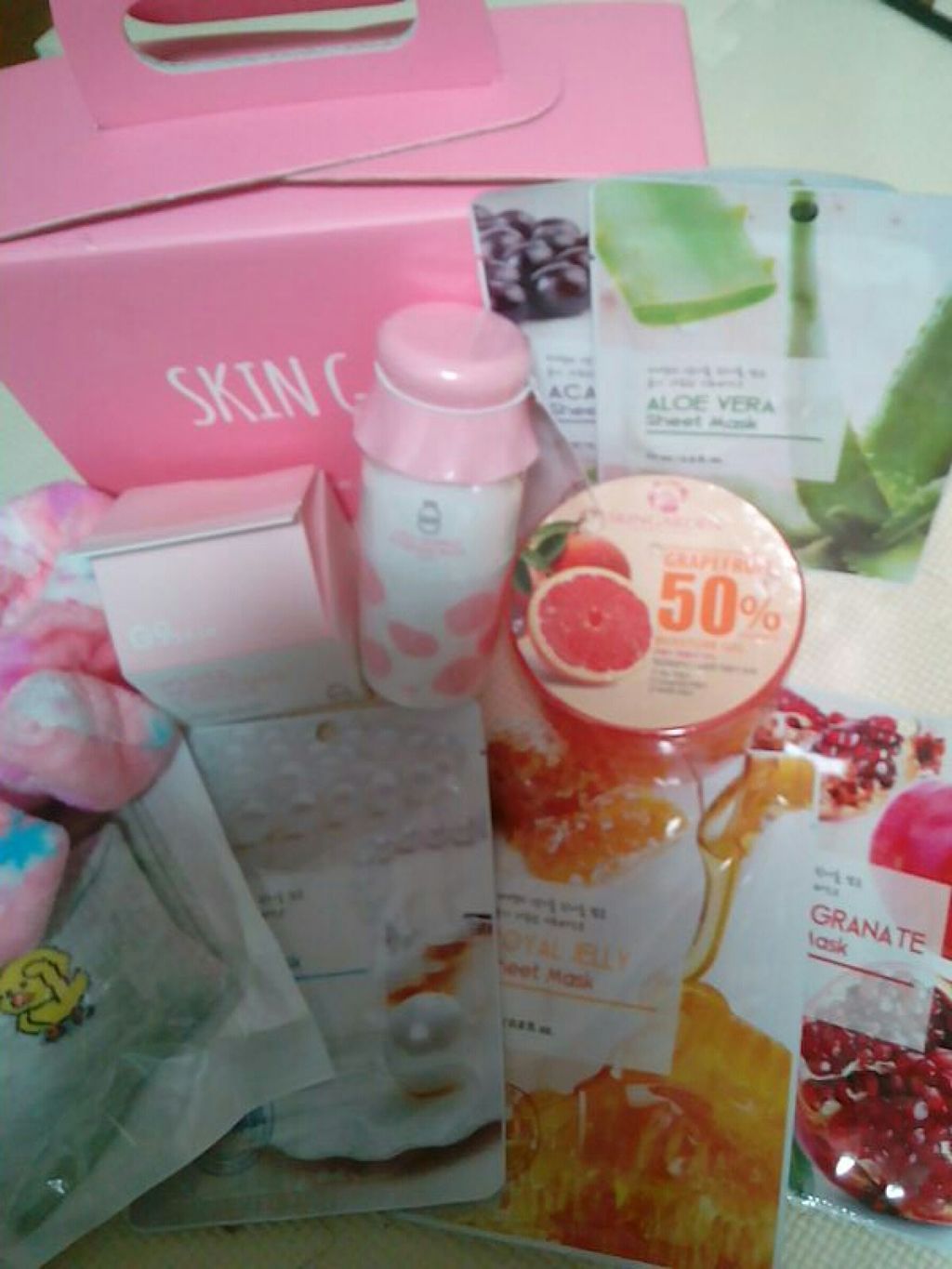 グレープフルーツ50% モイスチャージェル/スキンガーデン/フェイスクリームを使ったクチコミ（2枚目）