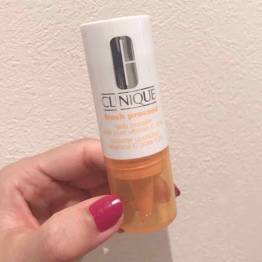 フレッシュ プレスト C10 デイリー ブースター/CLINIQUE/美容液を使ったクチコミ(1枚目)