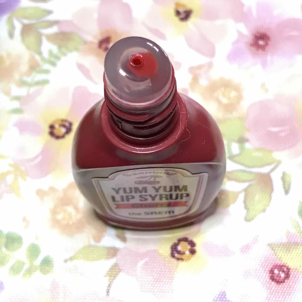 ヤムヤム  リップ シロップ/the SAEM/口紅を使ったクチコミ（2枚目）