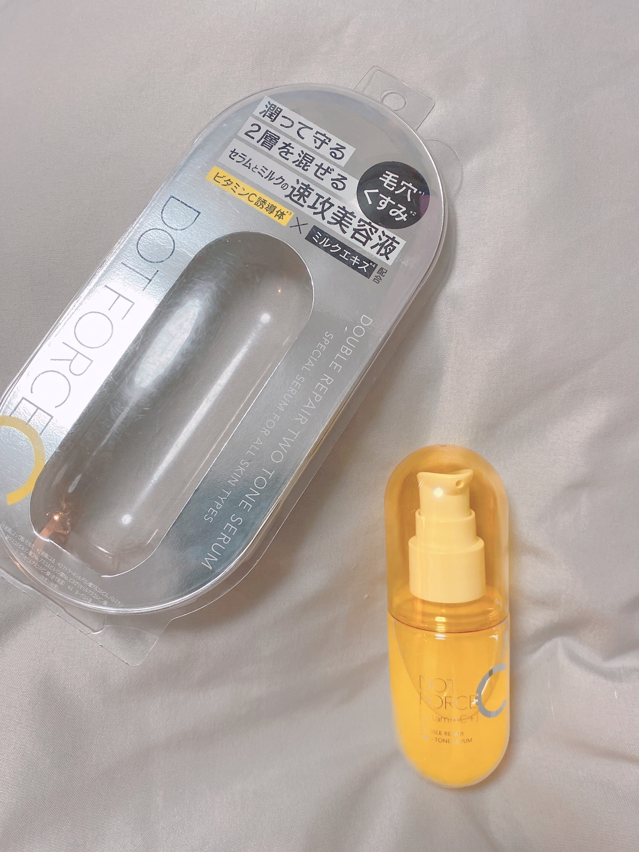 ダブルリペア ツートン セラム/ドットフォース/美容液を使ったクチコミ（1枚目）