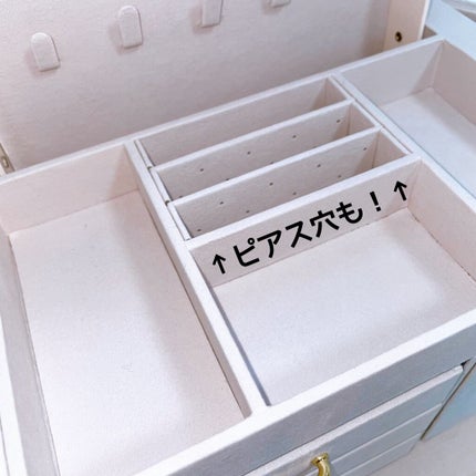 Harupon🥀 on LIPS 「❪Amazonでジュエリーボックス購入✧︎❫沢山収納出来る!機..」(4枚目)
