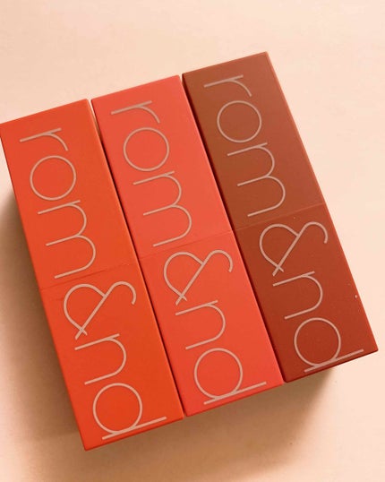 ゼログラムマットリップスティック/rom&nd/口紅を使ったクチコミ(1枚目)