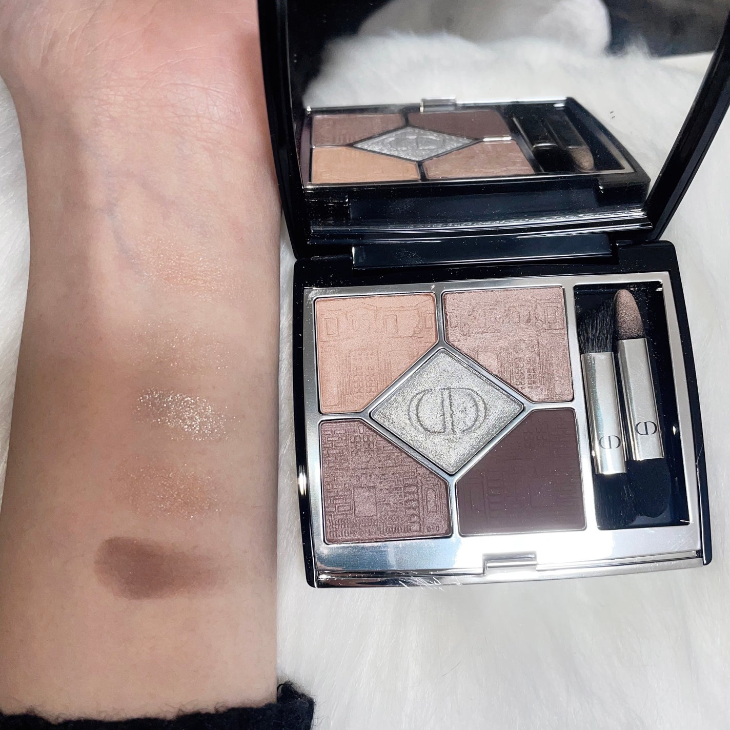 サンク クルール クチュール 〈アトリエ オブ ドリームズ〉/Dior/アイシャドウパレットを使ったクチコミ(2枚目)