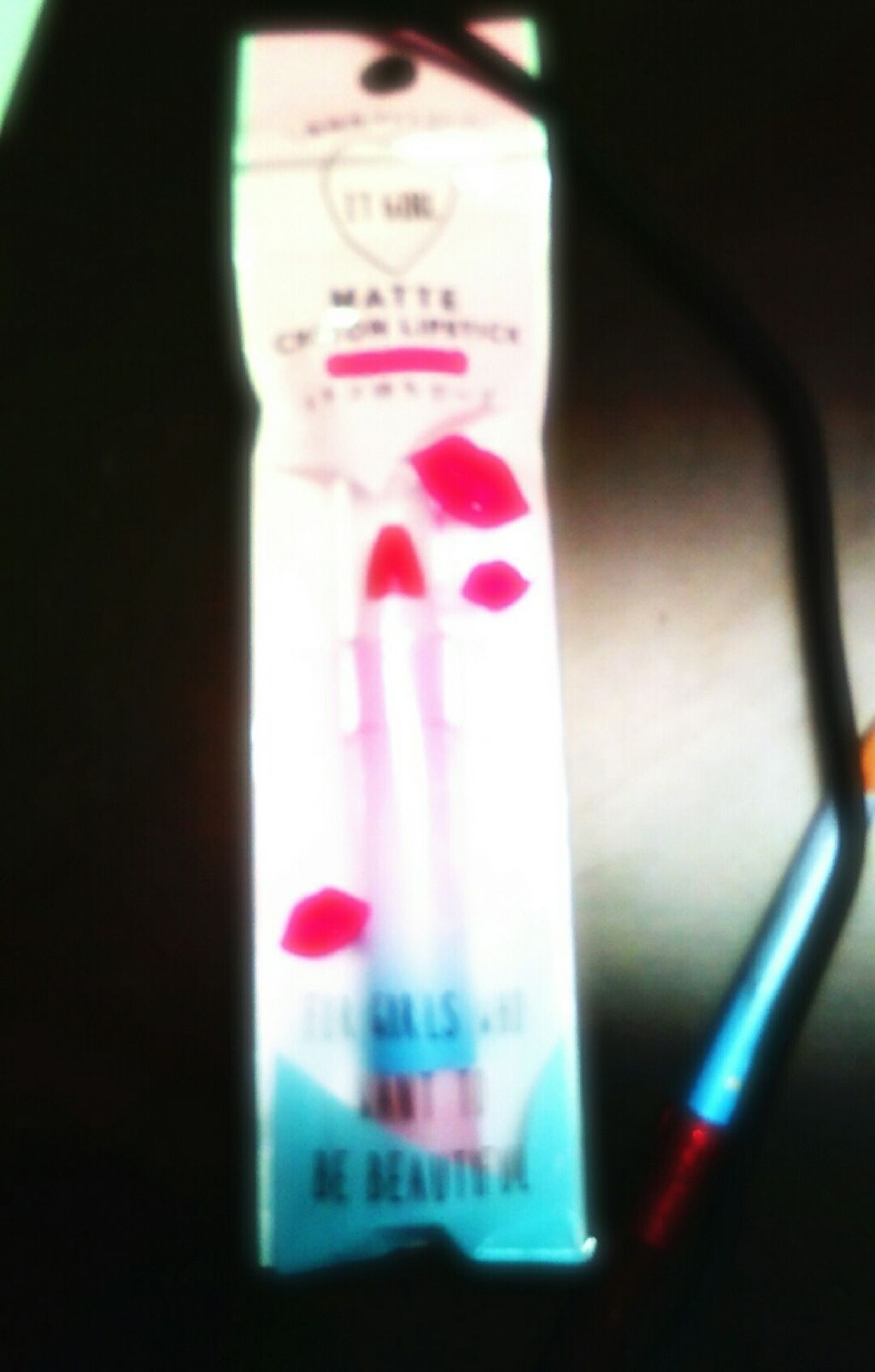 ダイソー×IT GIRL マットクレヨンリップ/DAISO/口紅を使ったクチコミ(1枚目)