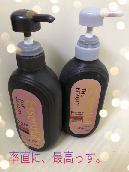 THE BEAUTY 髪のキメ美容シャンプー/コンディショナー<モイストリペア> /エッセンシャル/市販シャンプーを使ったクチコミ(1枚目)