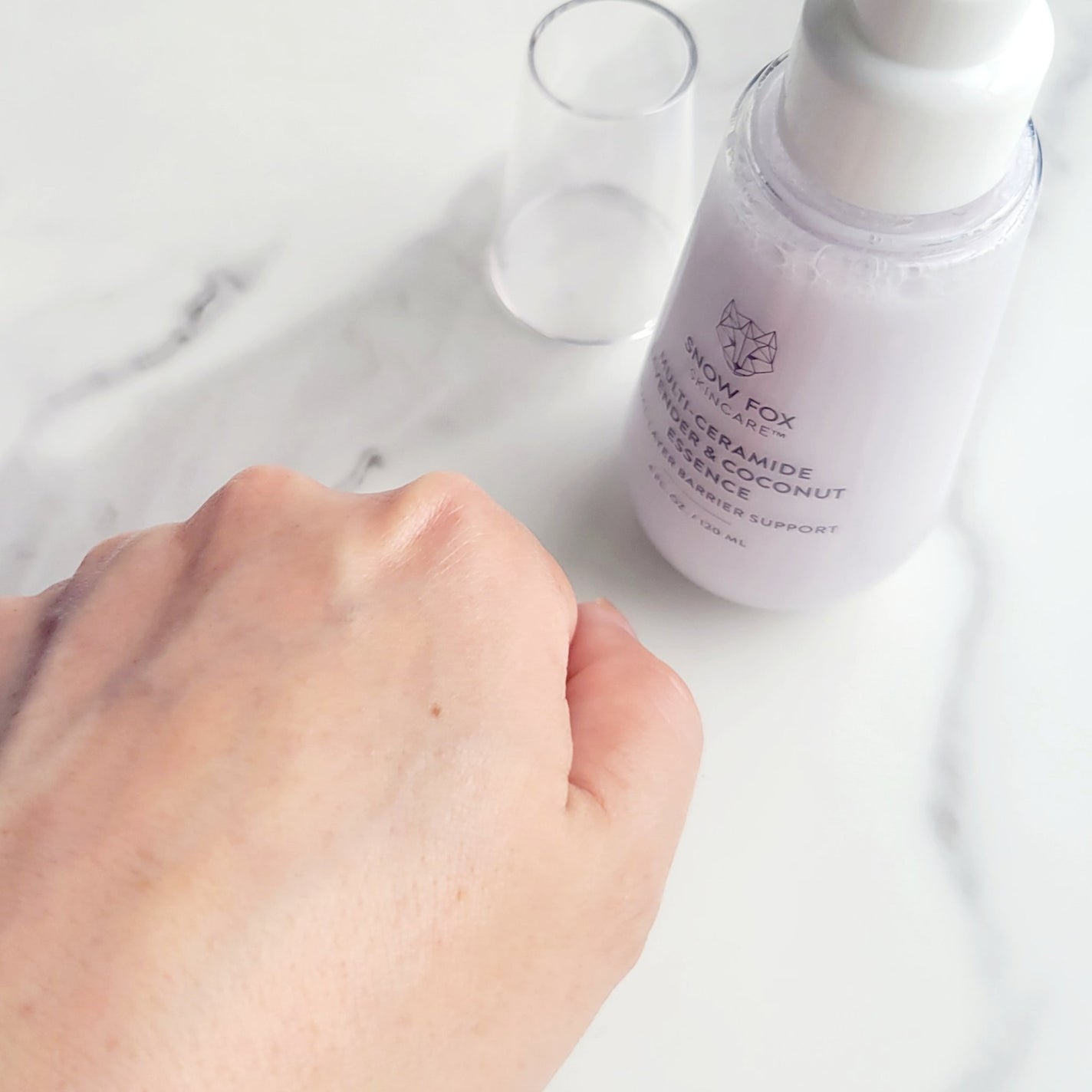 フレンチ ガーデン ミルキー エッセンス/SNOW FOX SKINCARE/美容液を使ったクチコミ(6枚目)