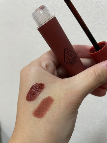 3CE VELVET LIP TINT/3CE/口紅を使ったクチコミ（2枚目）