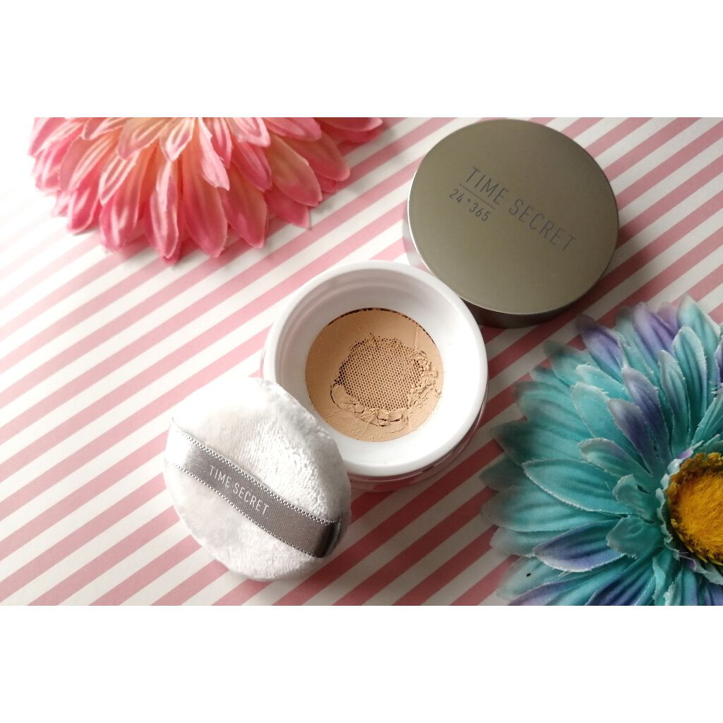 ミネラルフィニッシュパウダー ベージュ/TIME SECRET/ルースパウダーを使ったクチコミ（2枚目）