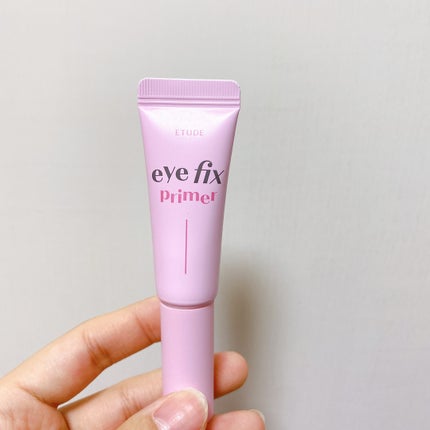 ETUDE アイフィックスプライマーのクチコミ「\ETUDE アイフィックスプライマー/
アイシャドウの発色up
メイクしたての目元を
.....」(1枚目)