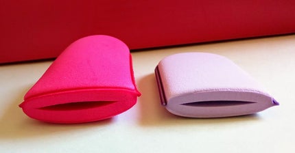 リキッドファンデーションパフ ベルト付き/DAISO/パフ・スポンジを使ったクチコミ(3枚目)