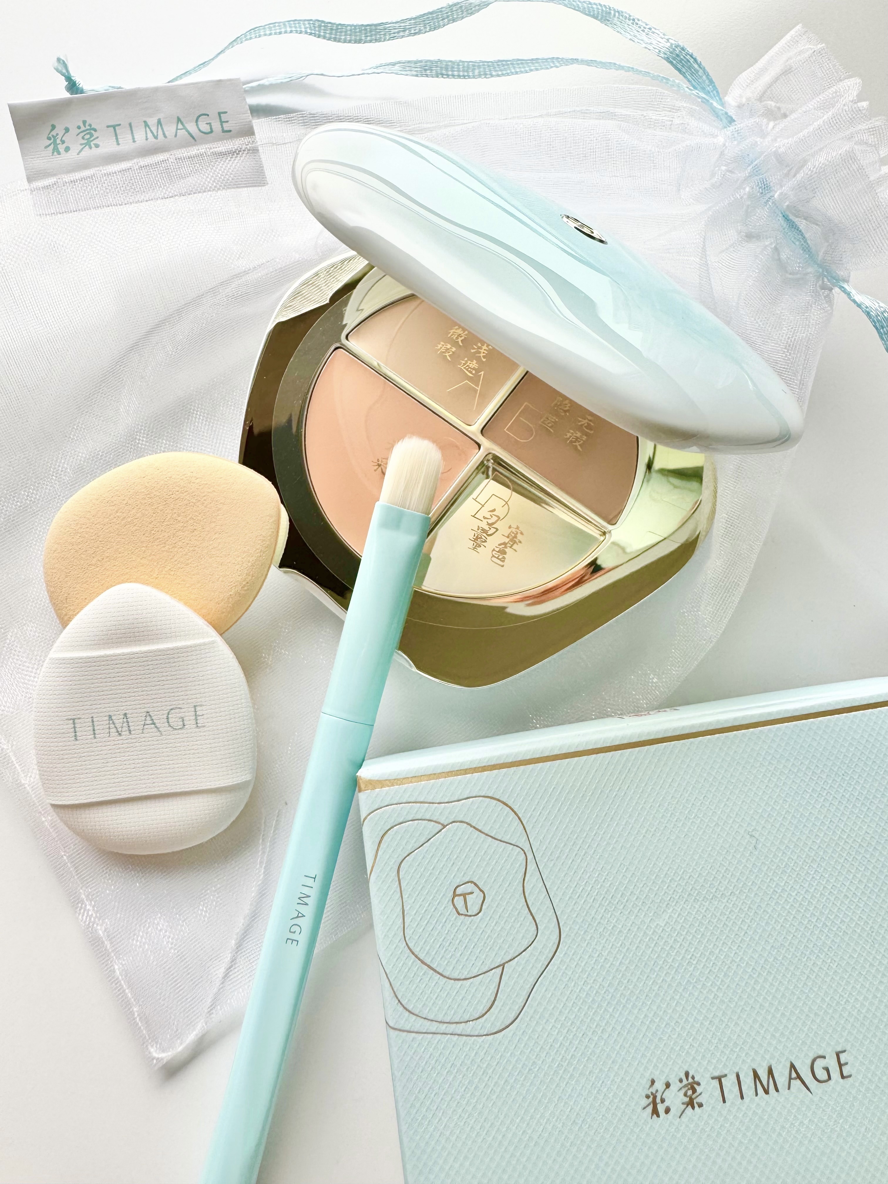 TIMAGE  クリーミーコンシーラーパレット/TIMAGE/パレットコンシーラーを使ったクチコミ（1枚目）