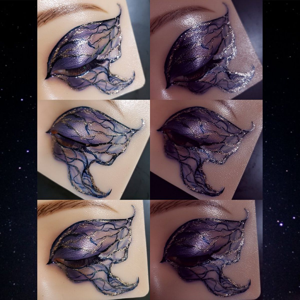 PRETTY EYES 106スターブルー/xixi/リキッドアイライナーを使ったクチコミ（3枚目）