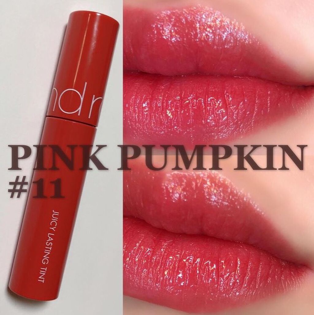 ジューシーラスティングティント/rom&nd/リップティントを使ったクチコミ(1枚目)