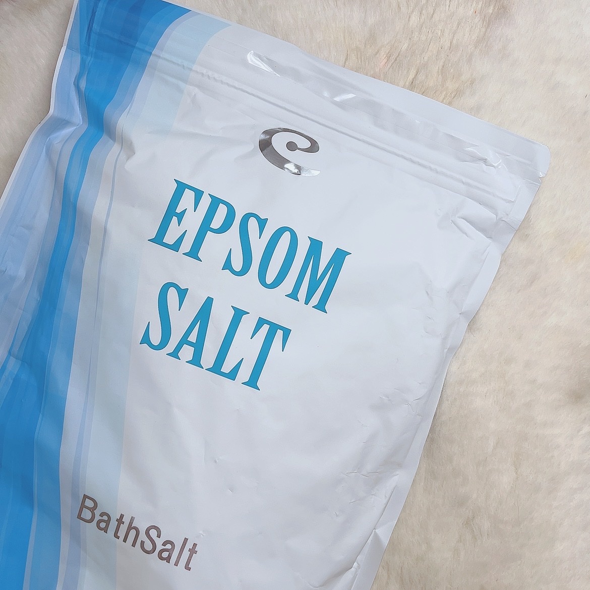 Epsom Salt (エプソムソルト) 国産(岡山県産)/EARTH CONSCIOUS (アースコンシャス)/無機塩系入浴剤を使ったクチコミ（1枚目）