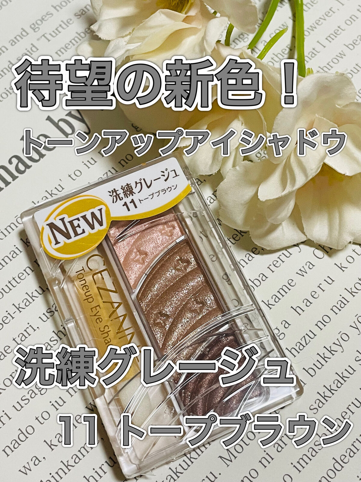 トーンアップアイシャドウ/CEZANNE/アイシャドウパレットを使ったクチコミ（1枚目）