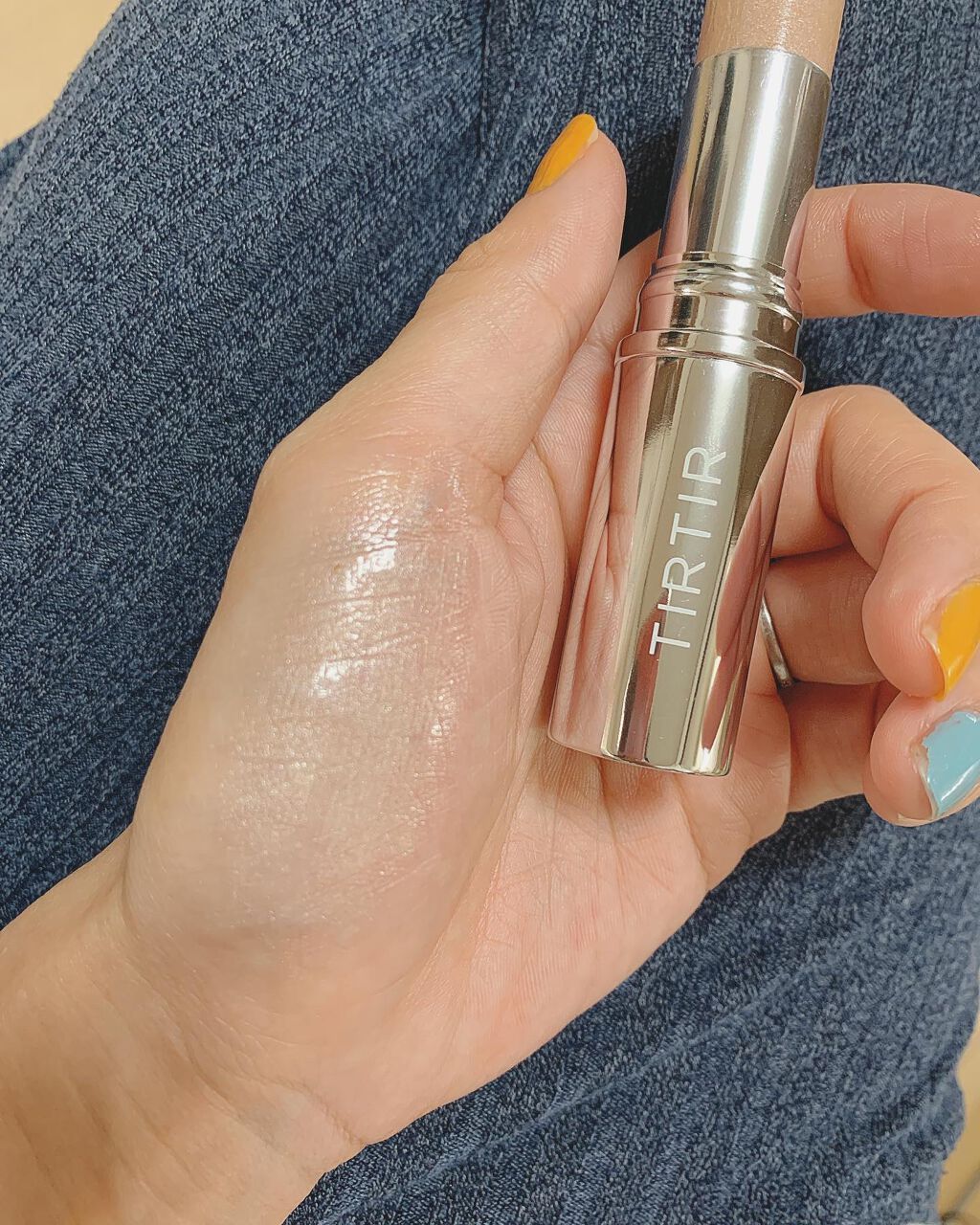 THREE シマリング グロー デュオ/THREE/クリームハイライトを使ったクチコミ(3枚目)