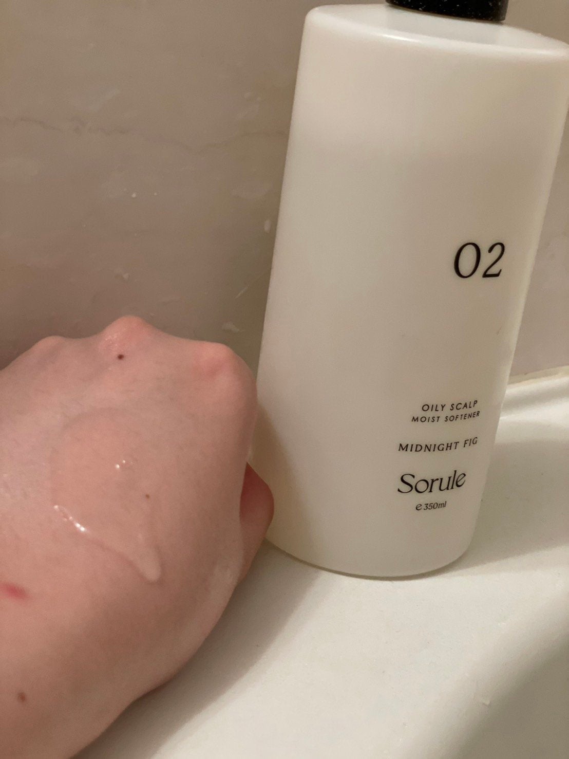 モイストソフナー 02オイリースカルプ/Sorule/市販シャンプーを使ったクチコミ(4枚目)